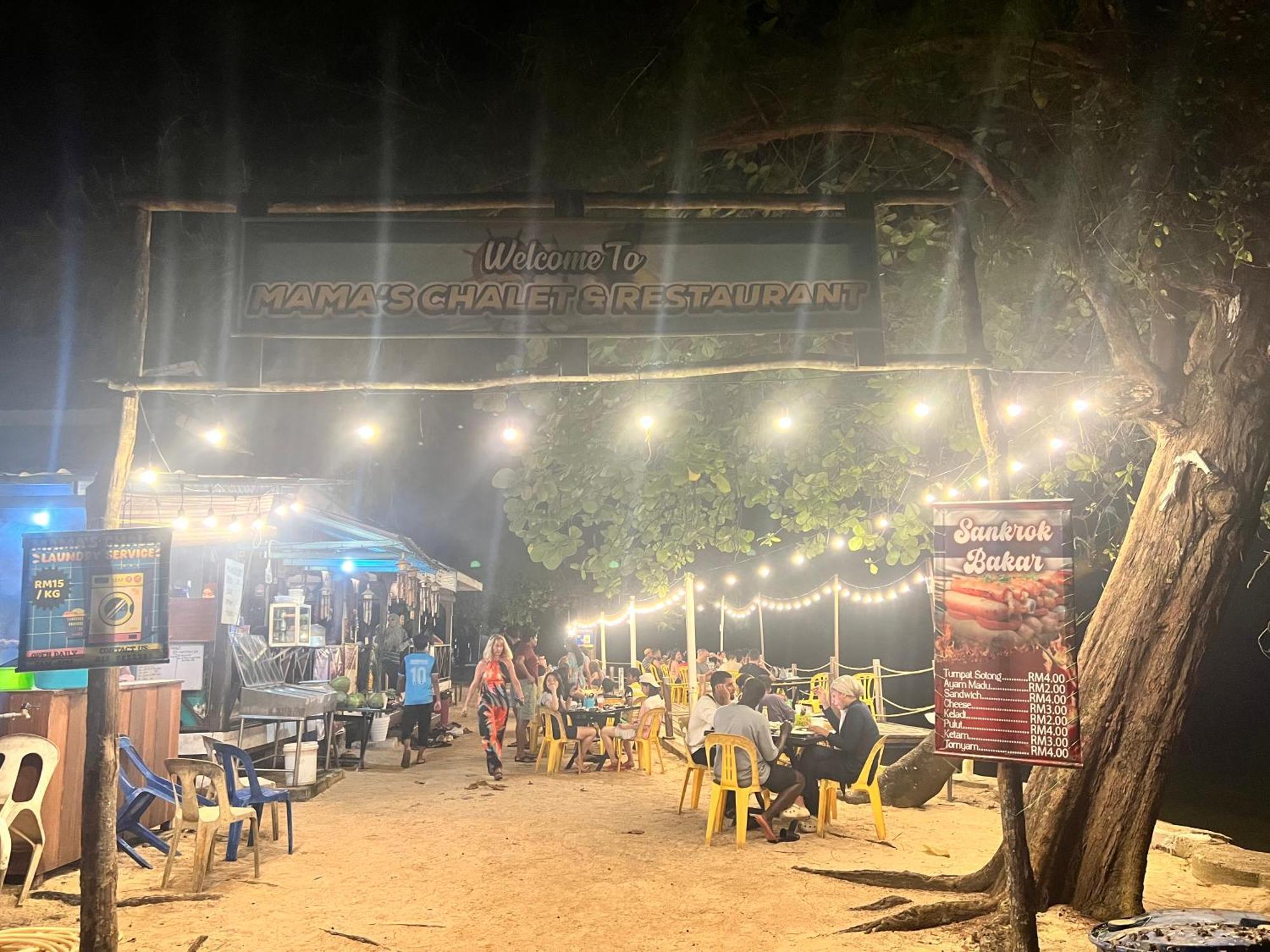 Mama'S Chalet Pulau Perhentian Besar Kampong Pasir Hantu Extérieur photo
